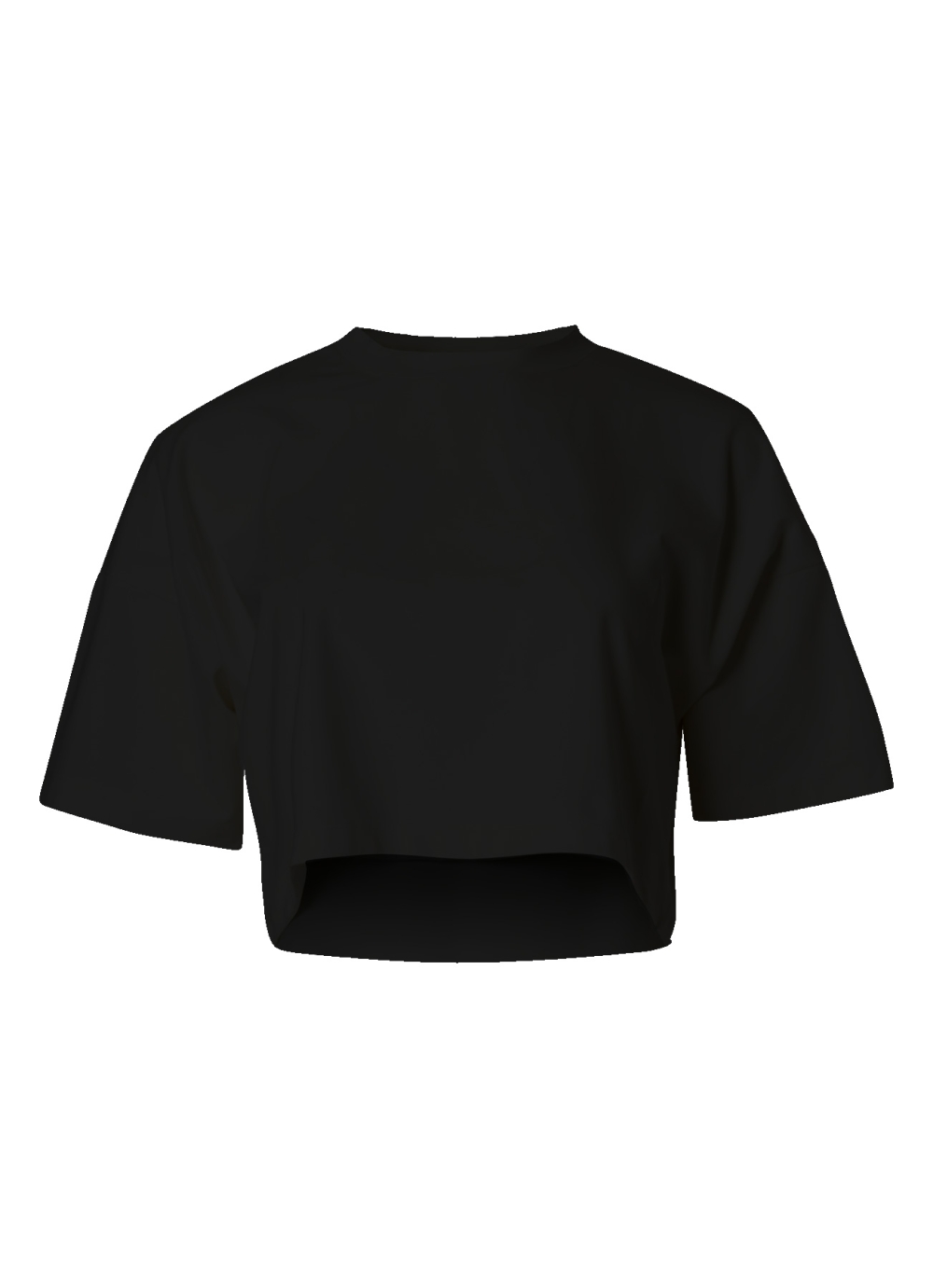 The Boxy Tee Black | STEFANIA FRANGISTA